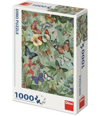 Dino Toys Dino Toys | Puzzel | Butterfly Meadow | 1000 stukjes