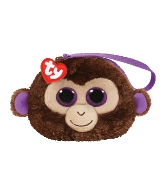 Ty | Gear Schoudertasje | Portemonnee | Coconut the Monkey | 12,5 cm