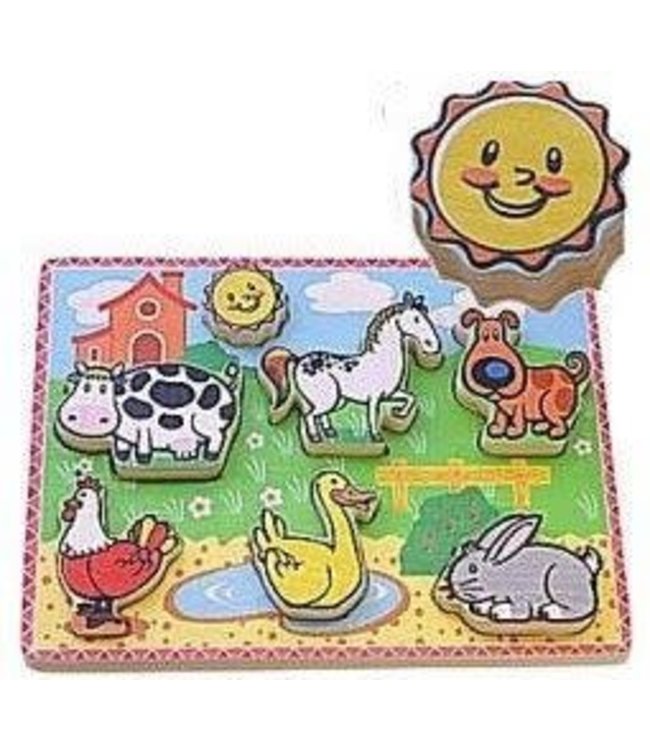 Simply For Kids | Mijn Eerste Puzzel | Boerderijdieren | 1+