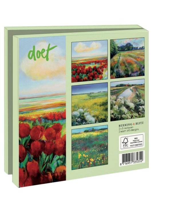 Bekking & Blitz | Kaartenmapje | Doet Boersma | Bloemen