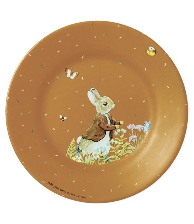 Petit Jour | Bord | 20 cm | Peter Rabbit | Caramel