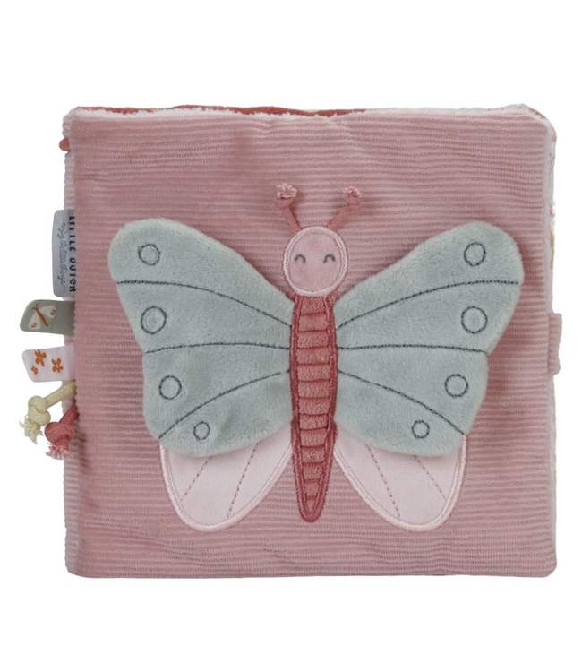 Little Dutch | Flowers & Butterflies | Stoffen Boek | Activiteitenboek | 0+