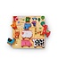 Crocodile Creek Crocodile Creek | Stacking Wood Puzzle | Learn Match Count | Barnyard | 16 delig | 2+