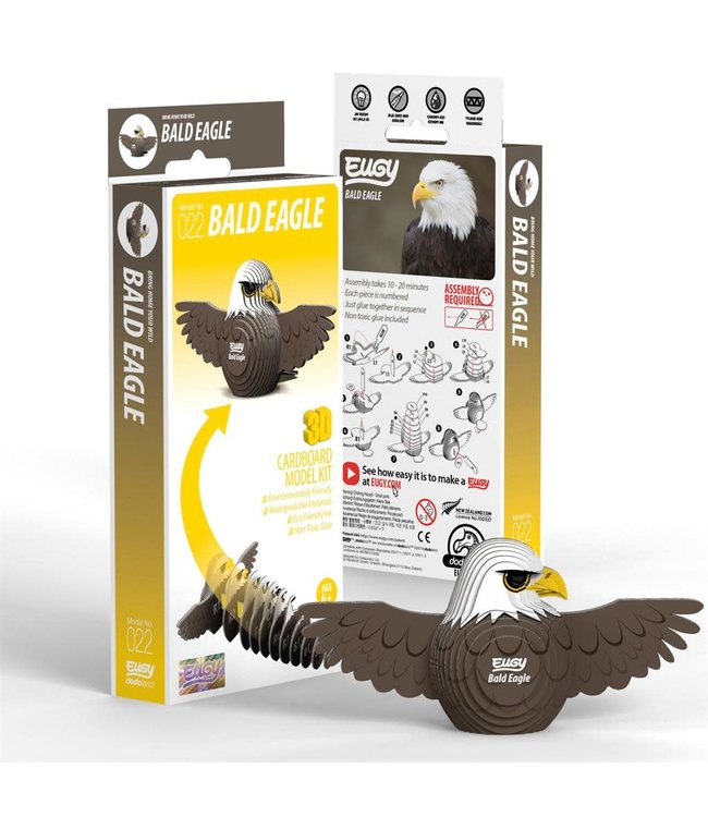 Eugy | 3D Cardboard Model Kit | Wild Life | Adelaar | 6+