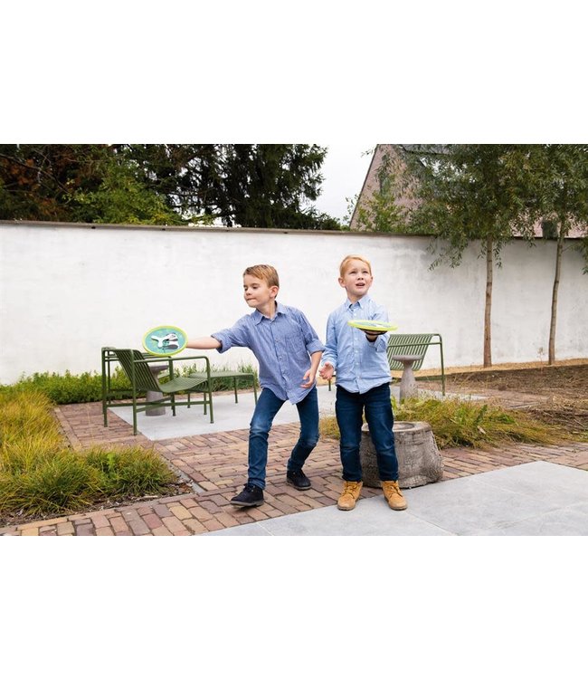 Scratch | Active Play | Magnetisch | Set van 2 Handdisks | Panda | 20 cm | 3+