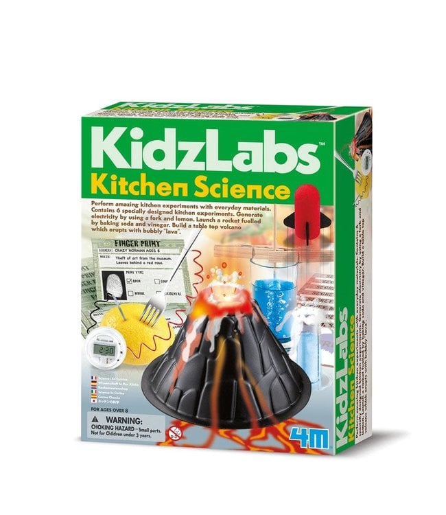 4M | KidzLabs | Kitchen Science | 8+