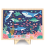 Mudpuppy Mudpuppy | Wooden Puzzle | Ocean Life | incl Standaard | 100 pieces | 5+