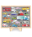 Mudpuppy Mudpuppy | Wooden Puzzle | On the Move | incl Standaard | 100 pieces | 5+