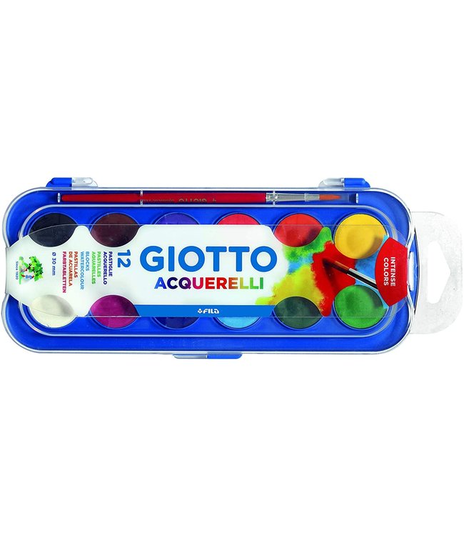 Giotto | Waterverfdoos | 12 Tabletten | 3+