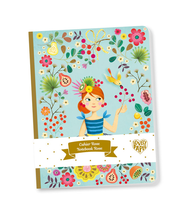 Djeco | Lovely Paper | Notitieboek | Bloemen