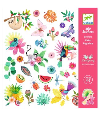 Djeco Djeco | Stickers | Paradise | 160 stuks | 4+