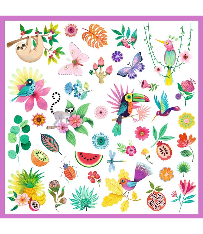 Djeco | Stickers | Paradise | 160 stuks | 4+