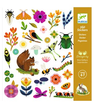 Djeco Djeco | Stickers | Garden | 160 stuks | 4+