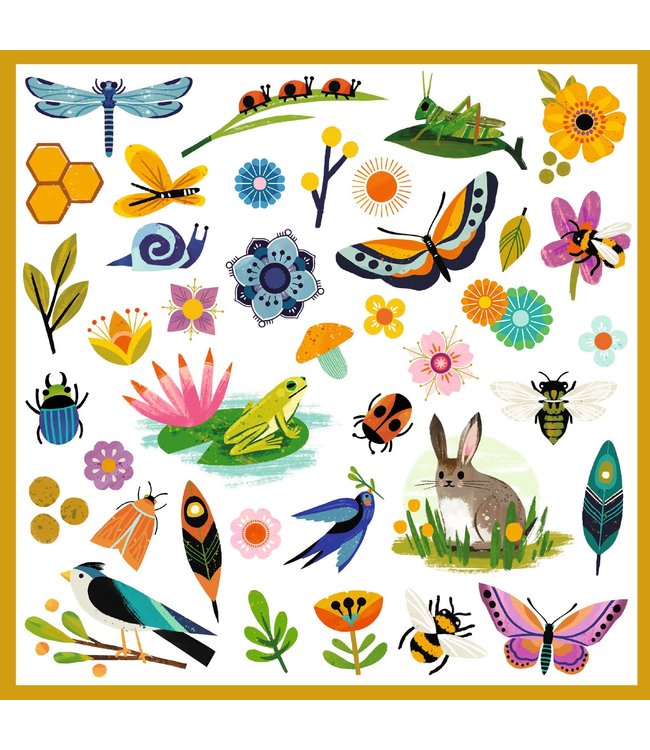 Djeco | Stickers | Garden | 160 stuks | 4+