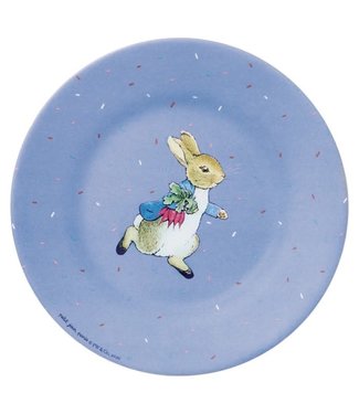 Petit Jour Petit Jour | Bord | 20 cm | Peter Rabbit | Blauw