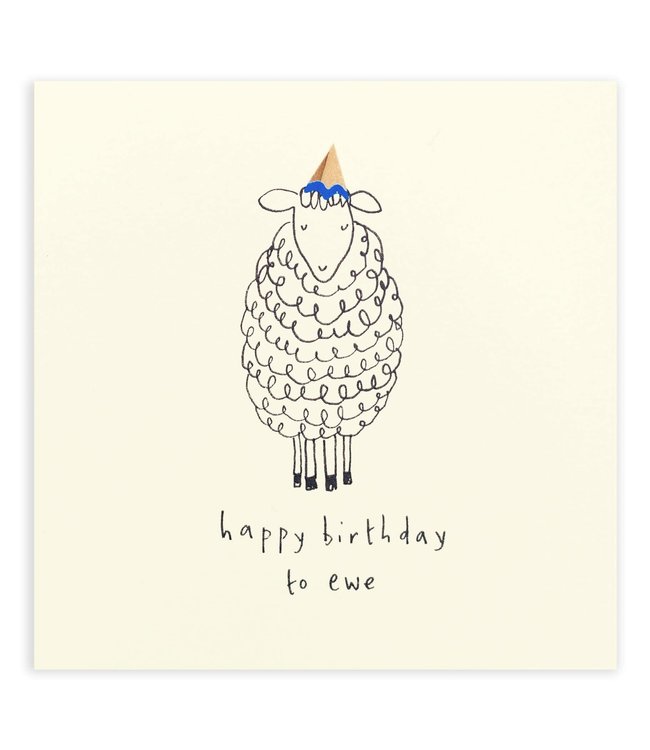 Pencil Shavings Cards by Ruth Jackson | Birthday | Happy Birthday to ewe