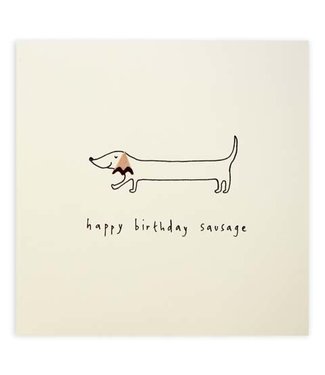 Pencil Shavings Cards by Ruth Jackson | Birthday Sausage Dog