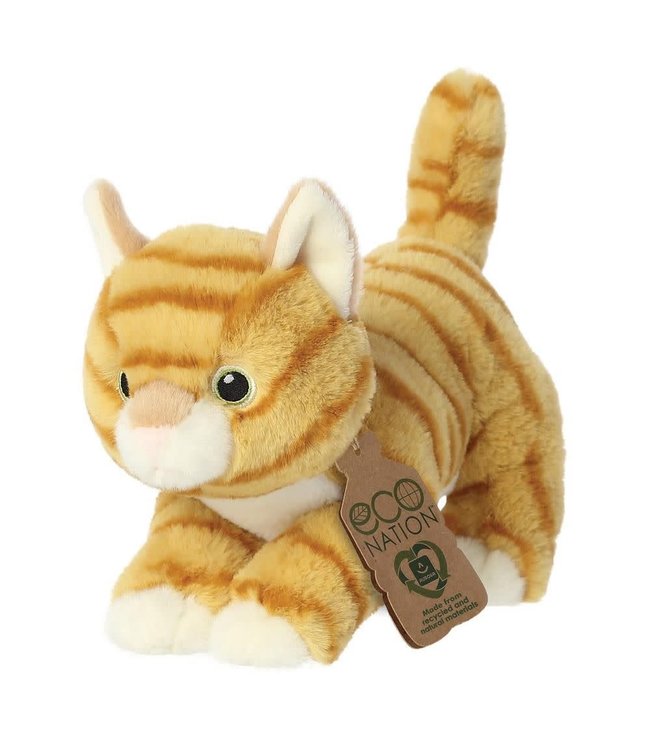 Aurora | Eco Nation | Oranje Kat | 21 cm | 0+