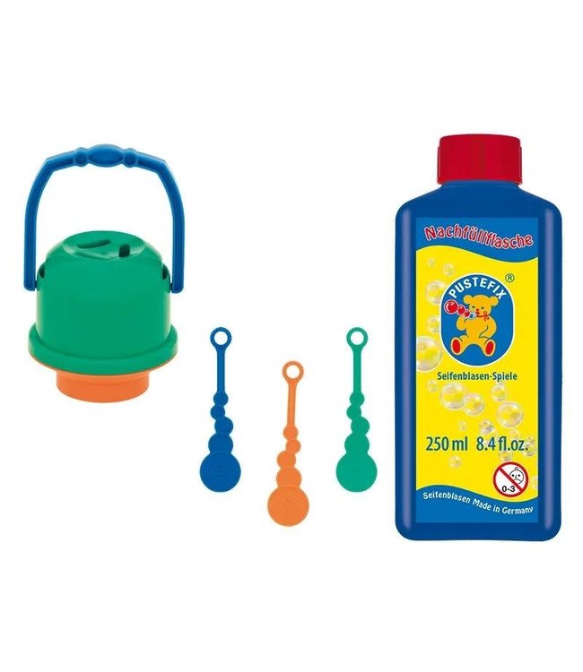 Pustefix | Bellenblaas | 250 ml | No-Spill-Emmer | 4+