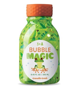 Crocodile Creek Crocodile Creek | Bubble Magic | 250 ml | includes 2 Bubble Wands | Frog | 3+