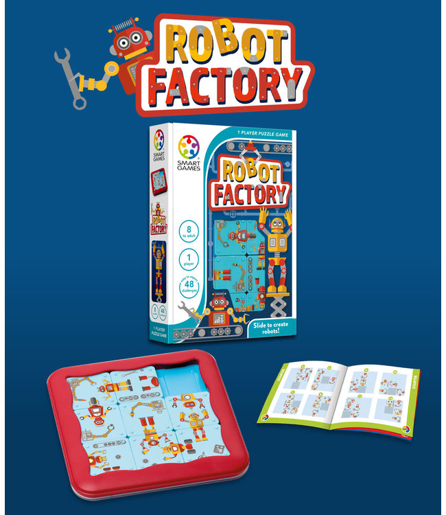 Smartgames | Compact | Robot Factory | 8+
