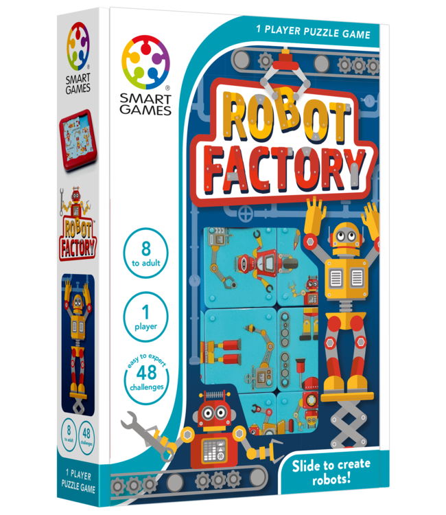 Smartgames | Compact | Robot Factory | 8+