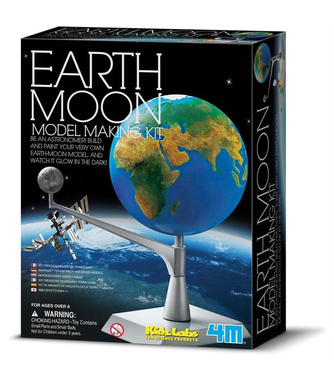 4M | Model Making Kit | Earth Moon | 8+