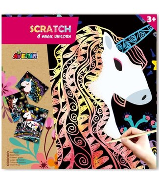 Scratch Avenir | Scratch Art | 4 Magic Unicorn | 3+