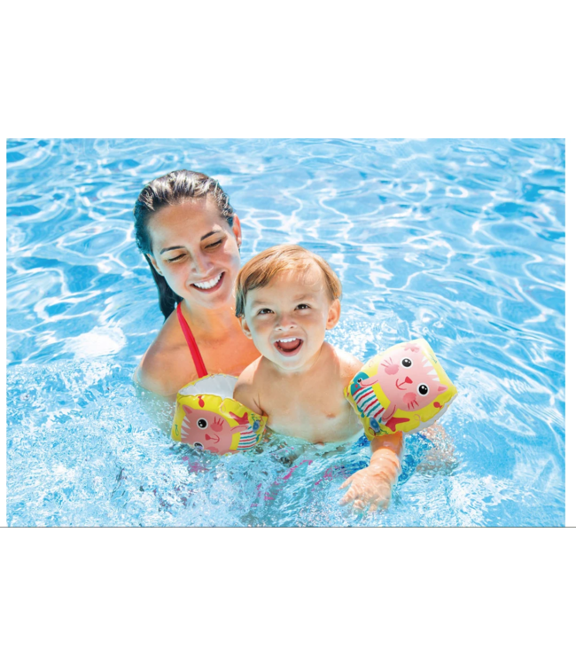 Intex | Zwemarmbandjes | Happy Kitten | 20 x 15 cm | 6 - 36 maanden