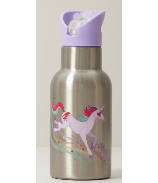 Crocodile Creek | On the Go | Stainless Steel Bottle | 400 ml | Unicorn