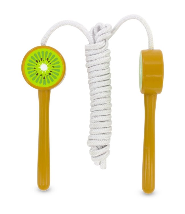 Ulysse | Springtouw | Gelakte Houten Handvaten | Kiwi | 5+