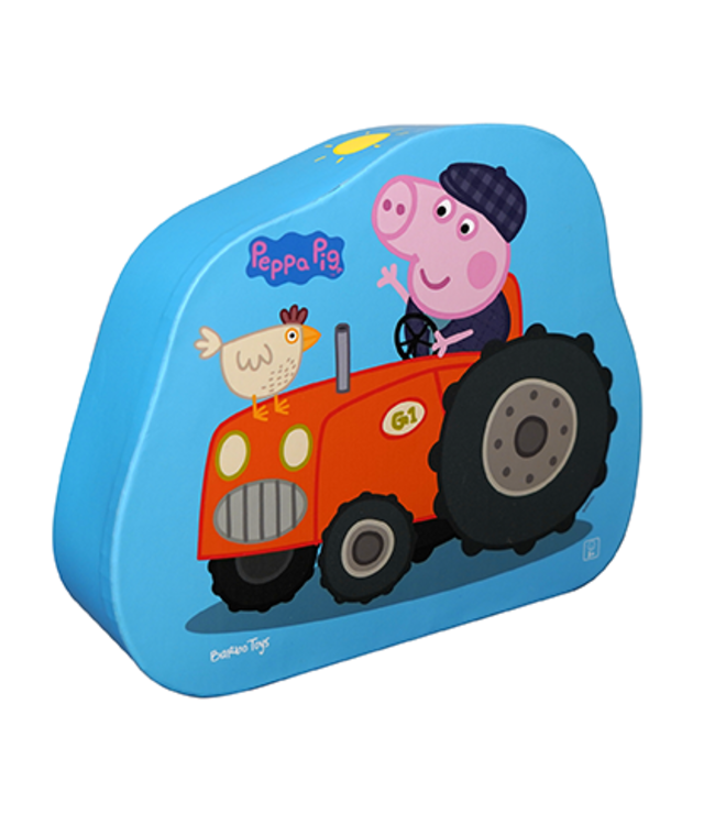 Barbo Toys | Duo Puzzel | Peppa Pig | Boer George | 2 x 12 stukjes | 2+