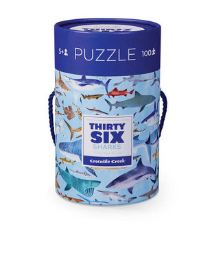 Crocodile Creek Crocodile Creek | Puzzle | Sharks | 100 stukjes | 5+