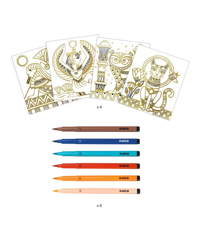 Djeco | Artistic Color | Egypte | 6-10 jaar