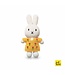 Just Dutch Gehaakte Knuffel | Miffy/Nijntje | Yellow Tulip Dress | 25 cm | 100 % Cotton | 0+