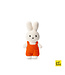 Just Dutch Gehaakte Knuffel | Miffy/Nijntje | Orange Overall | 25 cm | 100 % Cotton | 0+