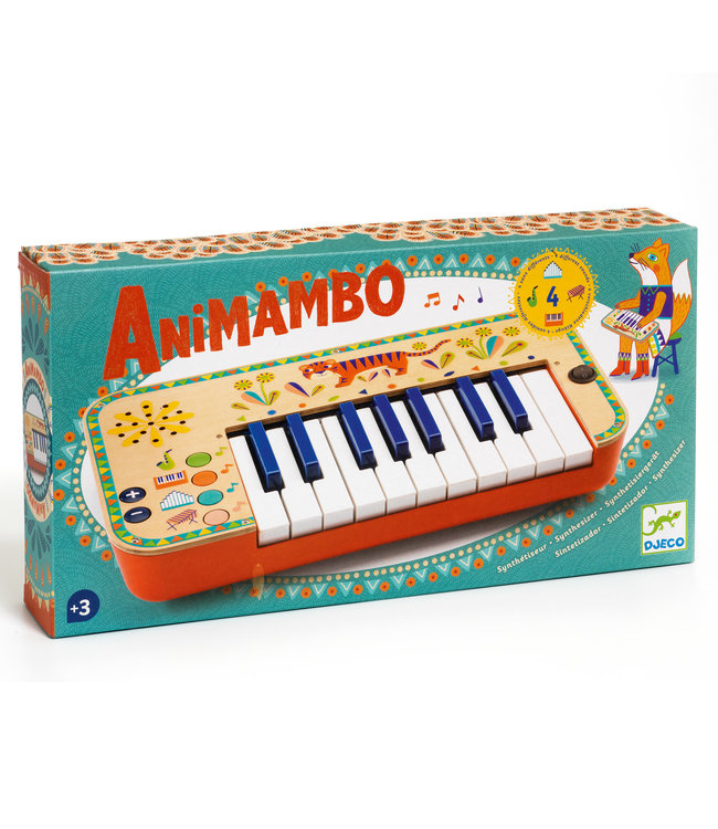 Djeco | Animambo | Wooden Synthesizer | 3+