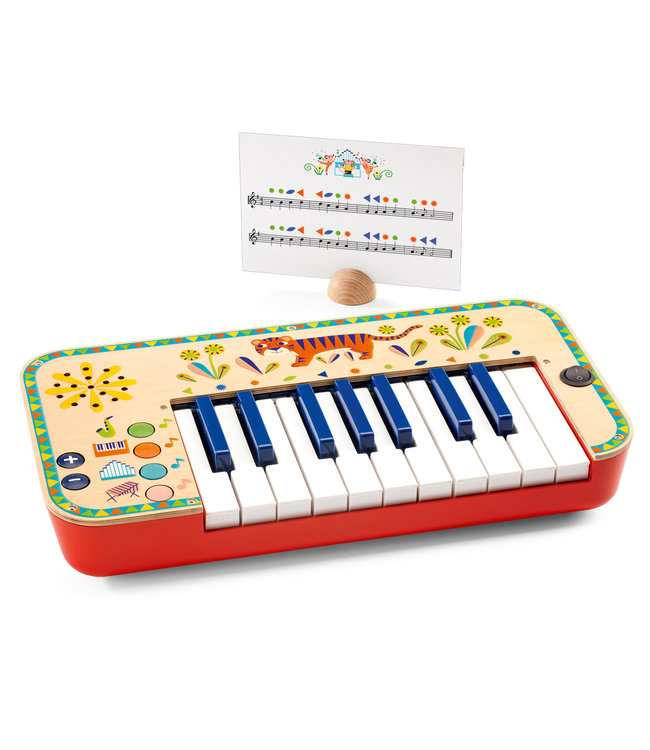 Djeco | Animambo | Wooden Synthesizer | 3+