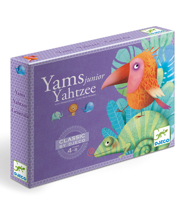 Djeco | Yahtzee | Junior | 4-8 jr