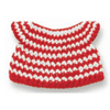 Gehaakte Knuffel | Miffy/Nijntje | Clothing | Red Small Striped Dress | 25 cm | 100 % Cotton | 0+