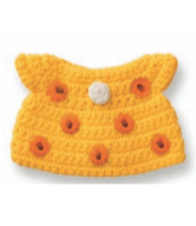 Gehaakte Knuffel | Miffy/Nijntje | Clothing | Sunflower Dress 1 | 25 cm | 100 % Cotton | 0+