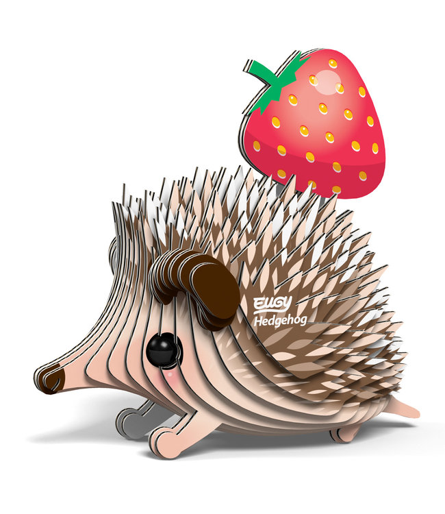 Eugy | 3D Cardboard Model Kit | Farm Life | Egel | 6+