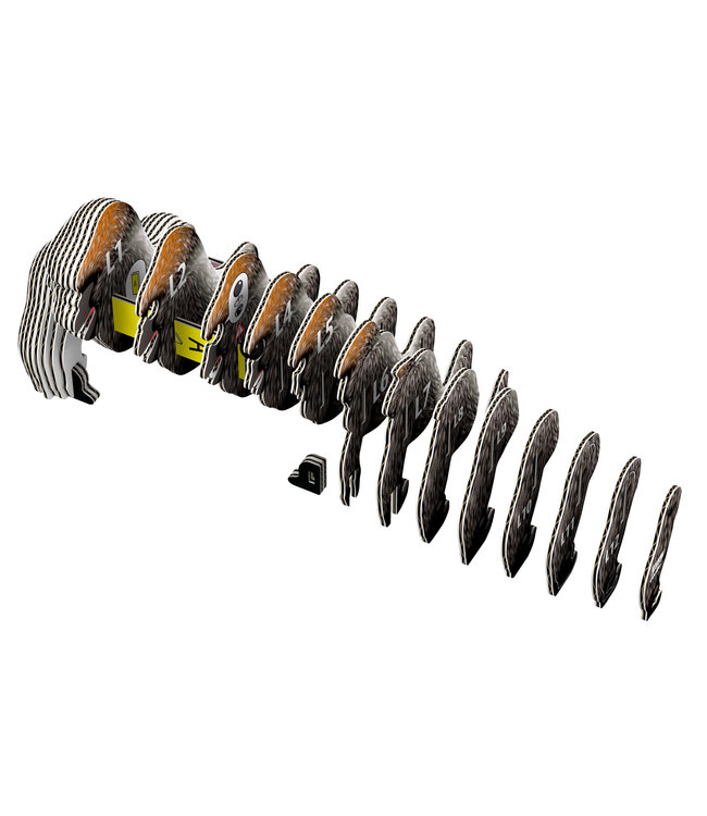 Eugy | 3D Cardboard Model Kit | Wild Life | Gorilla | 6+