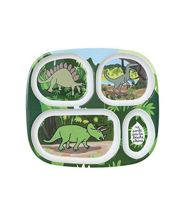 Petit Jour | Dinosaurus | Vakjesbord | 24 x 21 cm | +6 mnd