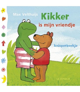Knisperboekje | Kikker is mijn Vriendje | 15 cm | 0+