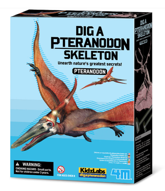 4M 4M | KidzLabs | Graaf je dinosaurus op | Pteranodon | 8+
