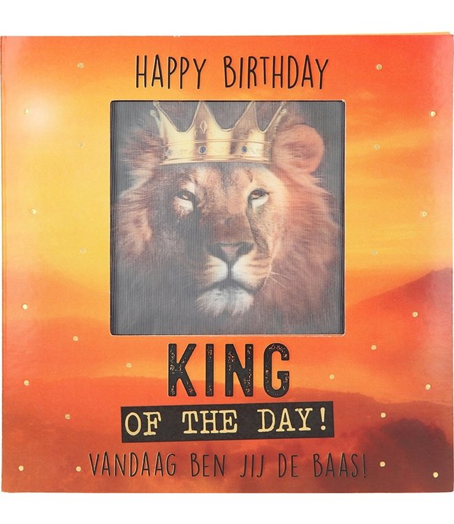 3D Kaart met Muziek & Licht | Happy Birthday King of the day! | Song: Mike Chapman, the Best