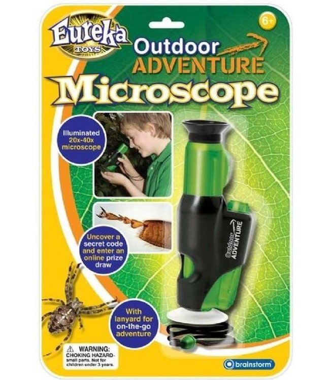 Brainstorm Toys | Outdoor Adventure | Microscope | 6+