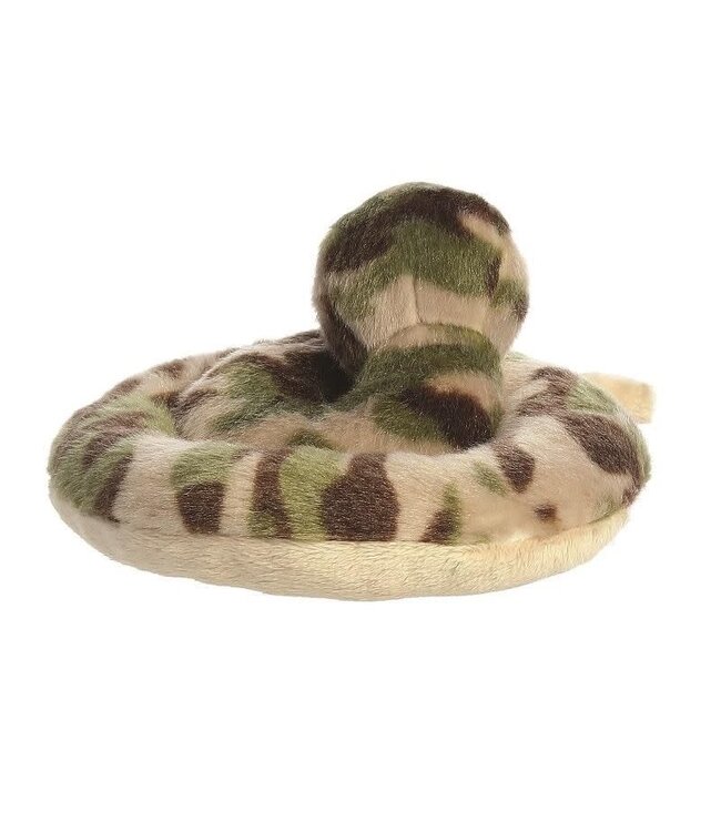 Aurora | Mini Flopsie | Ratelslang | Groen | 20 cm | 0+