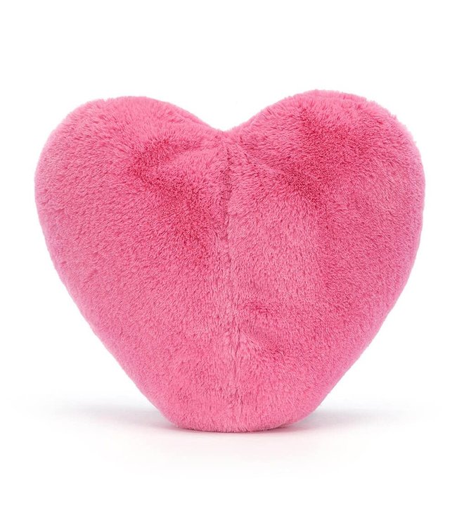 Jellycat | Amuseable | Hot Pink Heart | 17  x 19 cm